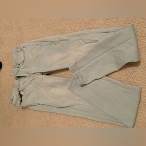 light blue jeggings